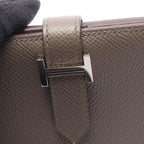 Hermes Bi Foldwallet Bearn Compact Etain Leather Wallet — view 8