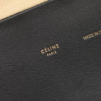 Celine Shoulder Bag rusoft Lightblue Black Leather Oneshoulder — view 4