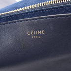 Celine Shoulder Bag Blur Navy Leather — view 4