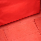Celine Tote Horizontal Cabas Hippopotamus Red Leather — view 7