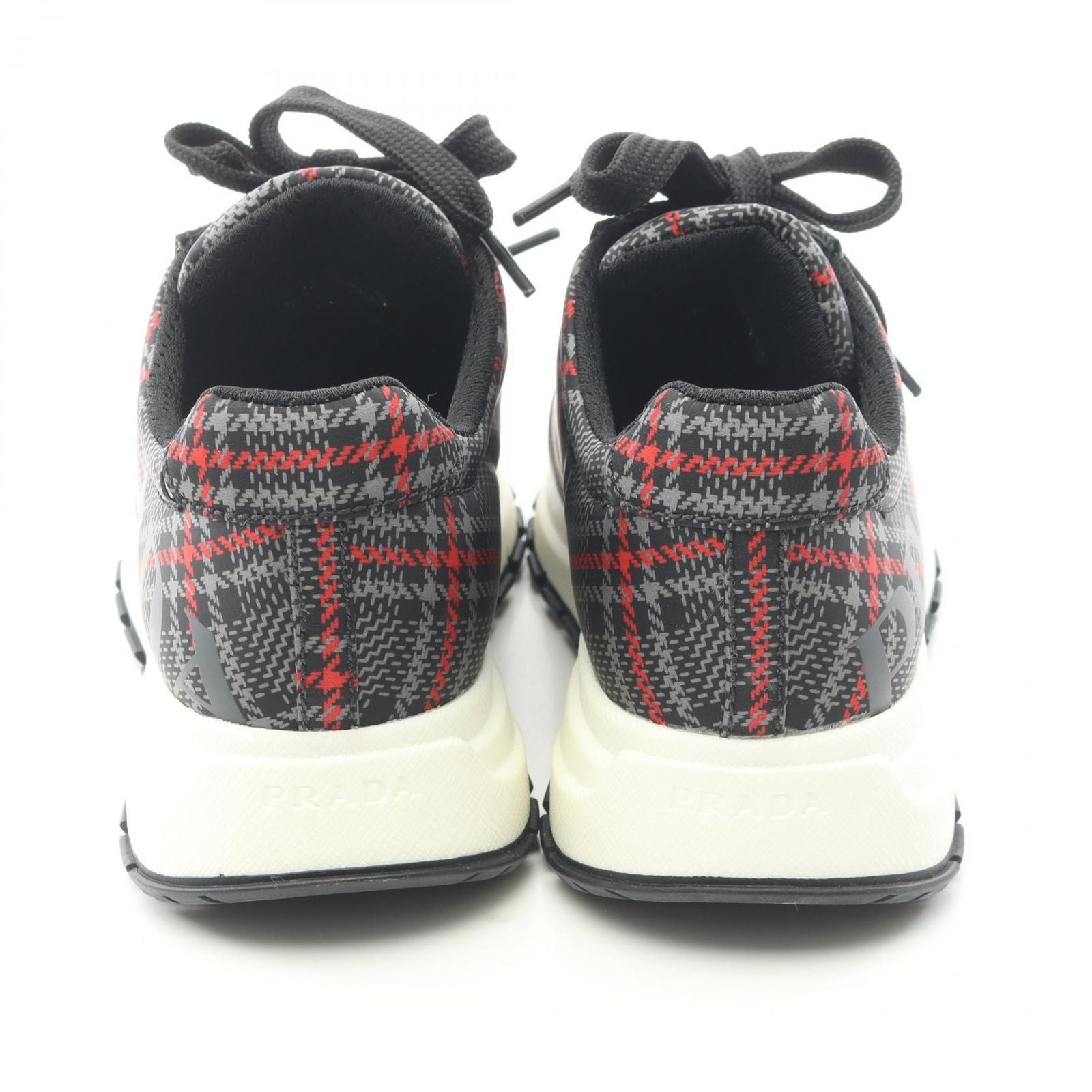 Prada Sneakers Logo Check Nylon — view 7