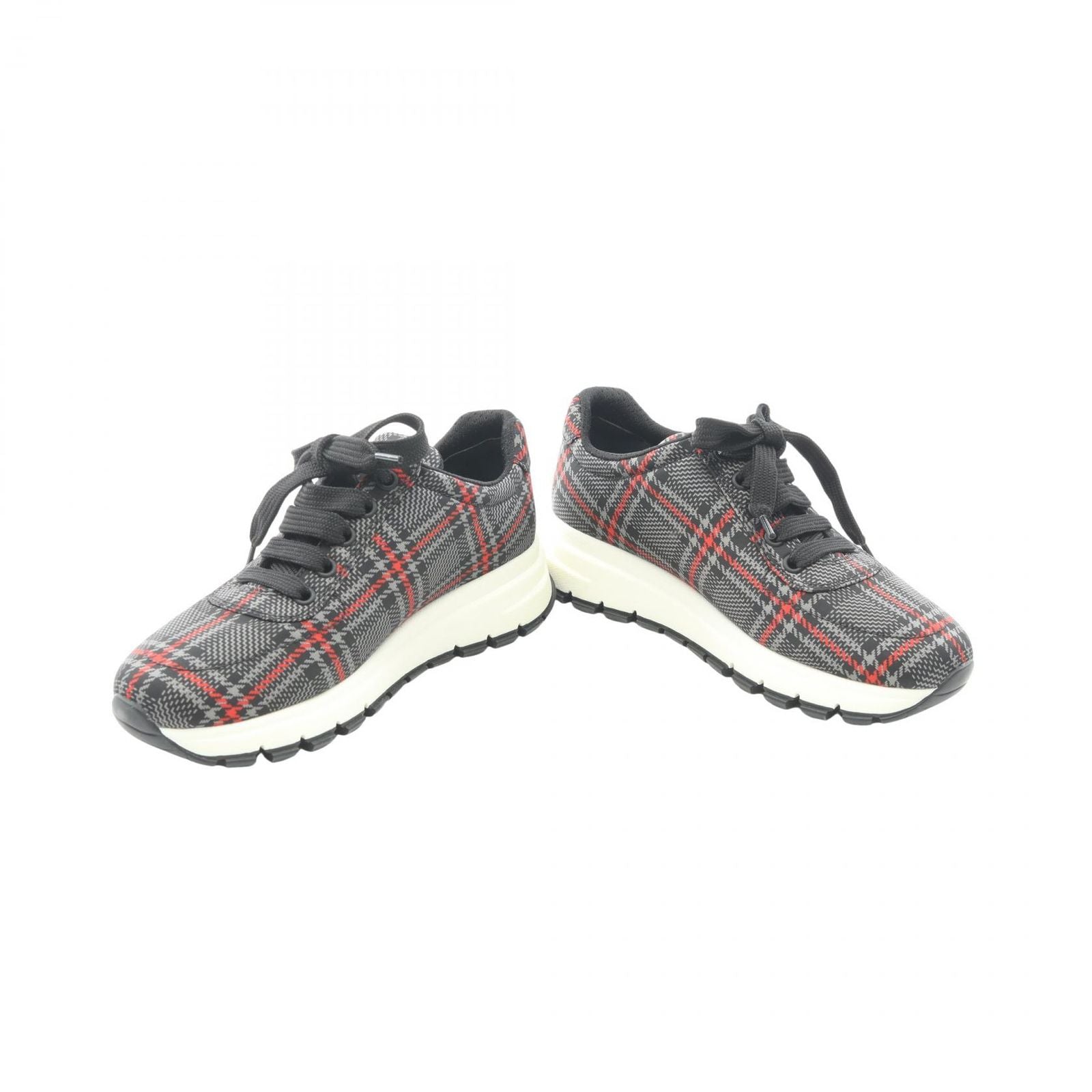 Prada Sneakers Logo Check Nylon — view 3