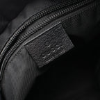 Gucci Shoulder Bag GG Black Canvas Leather — view 4