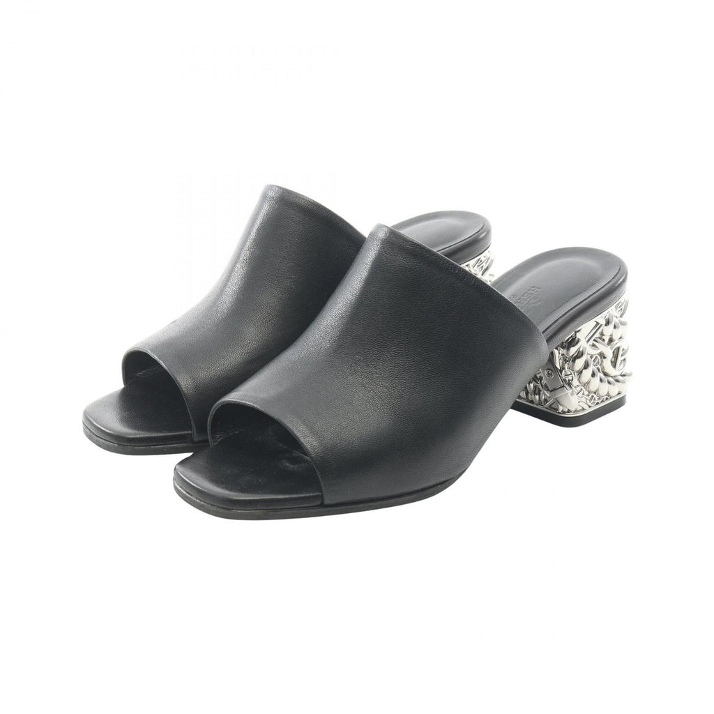 Hermes Mules Chaine D'ancre Leather