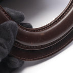 Fendi Tote Zucca Black Brown Canvas Leather Handbag — view 8