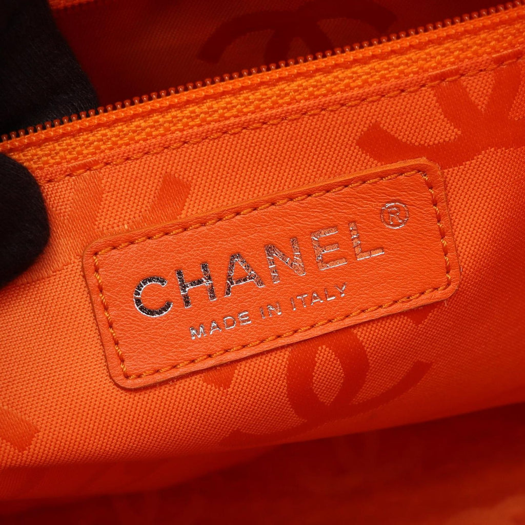 Chanel Tote Cambon Line Beige Leather Enamel — view 4