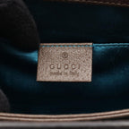 Gucci Shoulder Bag Ophidia GG Spuri Beige Leather Chain — view 4