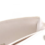 Chanel Shoulder Bag New Travelline Silver Leather New Chain — view 6