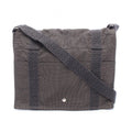 Hermes Shoulder Bag Her Line Besace Gray Canvas