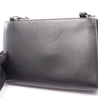 Hermes Shoulder Bag Sac a Depeches 29 Black Leather — view 9