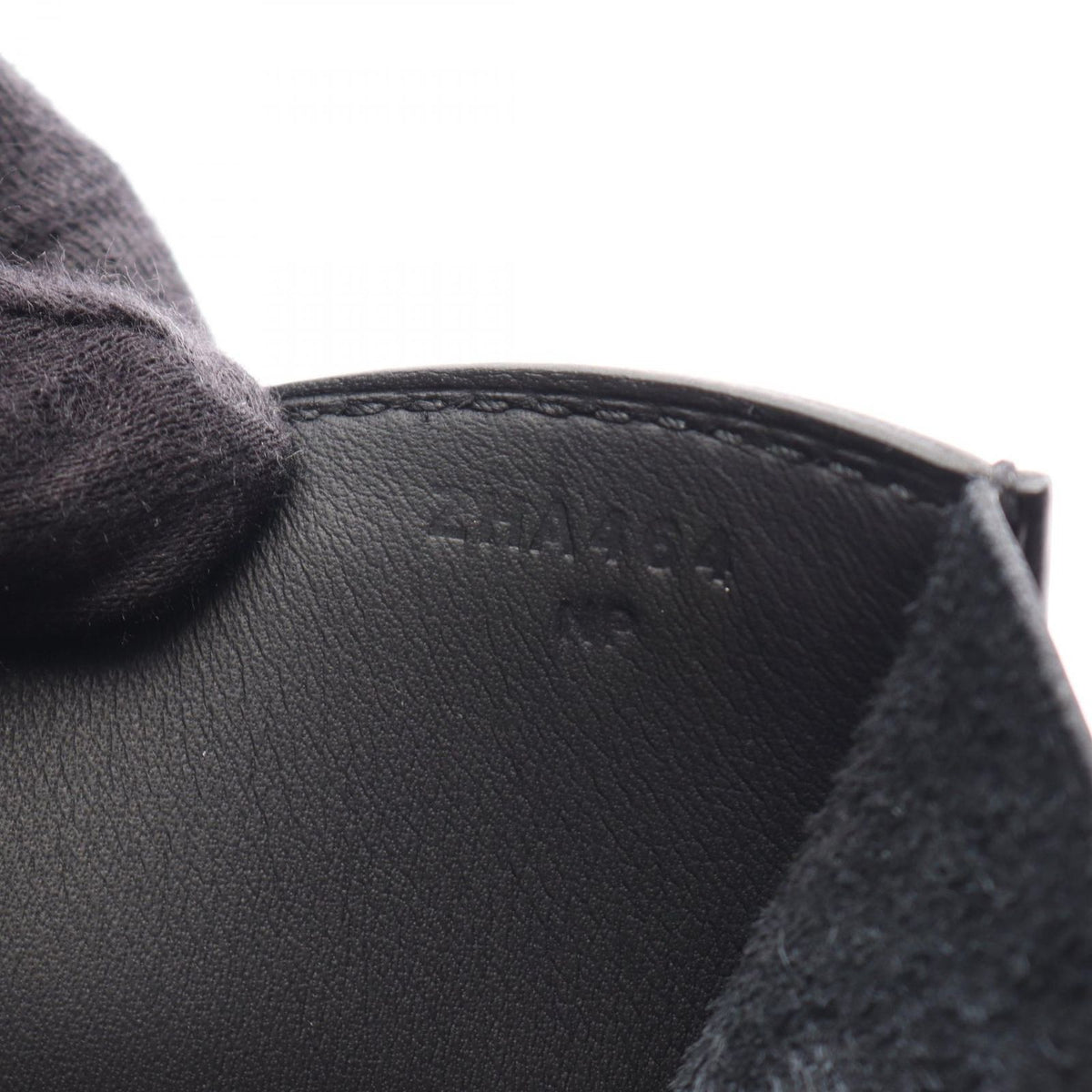 Hermes Shoulder Bag Sac a Depeches 29 Black Leather — view 5