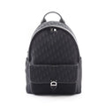 Dior Dior Backpack Back 8 Oblique Black Canvas Leather 8 Backpack