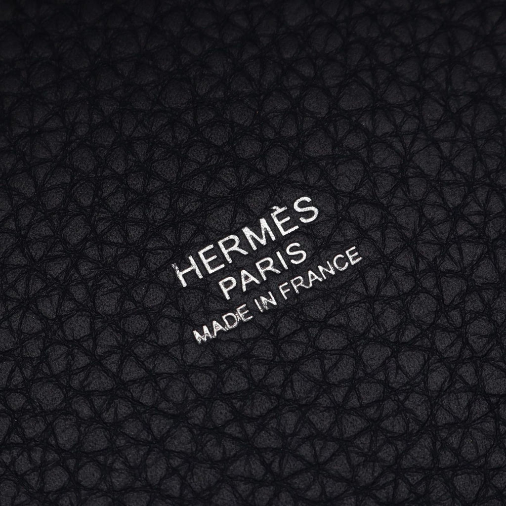 Hermes Handbag Picotin Lock PM Blue New Leather — view 4