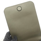 Loewe Shoulder Bag Gusset Flat Khaki Leather — view 6