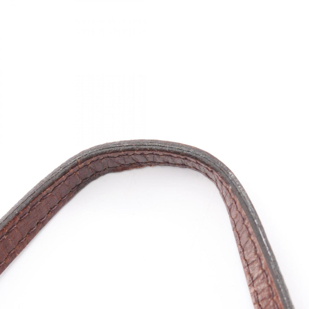 Fendi Shoulder Bag Zucchi Brown Canvas Leather — view 6