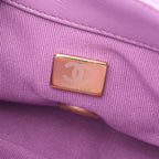 Chanel Shoulder Bag Mini Matelasse Combinationhardware Purple Lambskin Chain — view 5