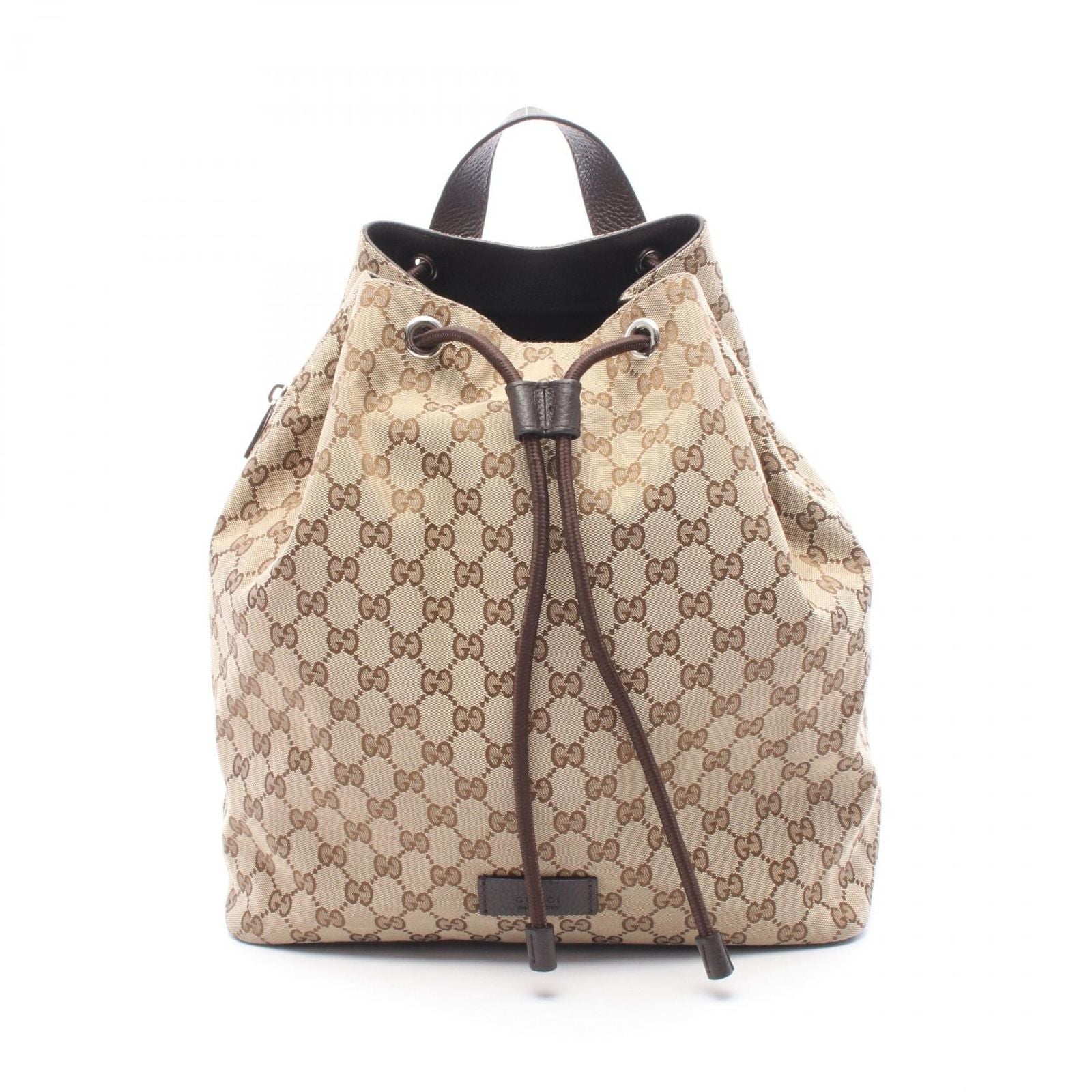Gucci Backpack Back GG Canvas Beige brown Backpack