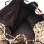 Gucci Backpack Back GG Canvas Beige brown Backpack — view 3