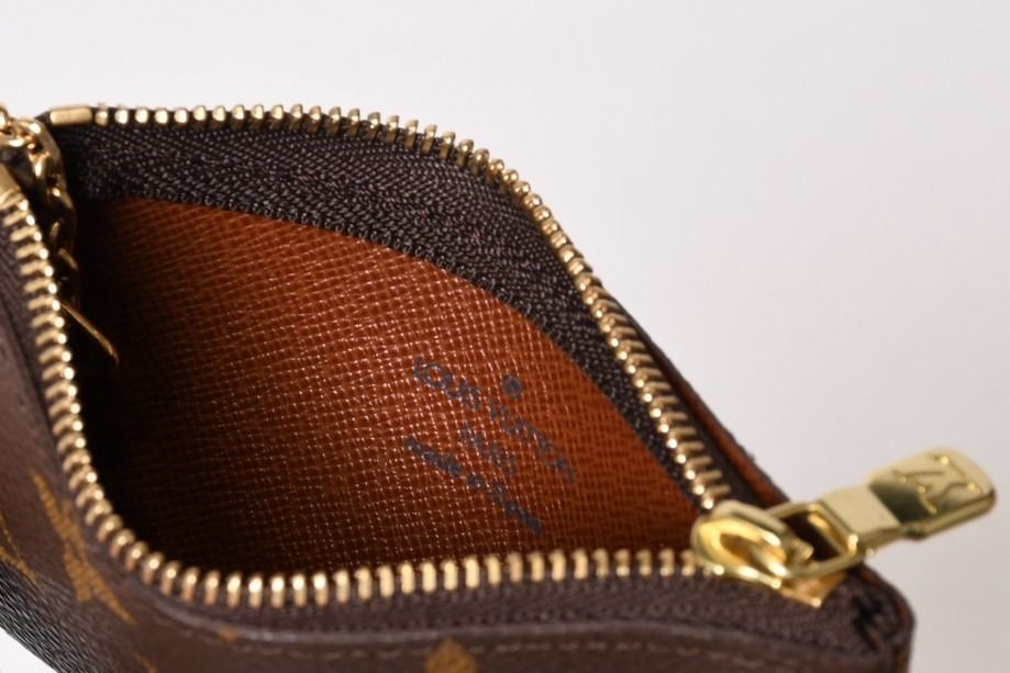 Louis Vuitton Pochette Cles Coin Purse Monogram Brown — view 8