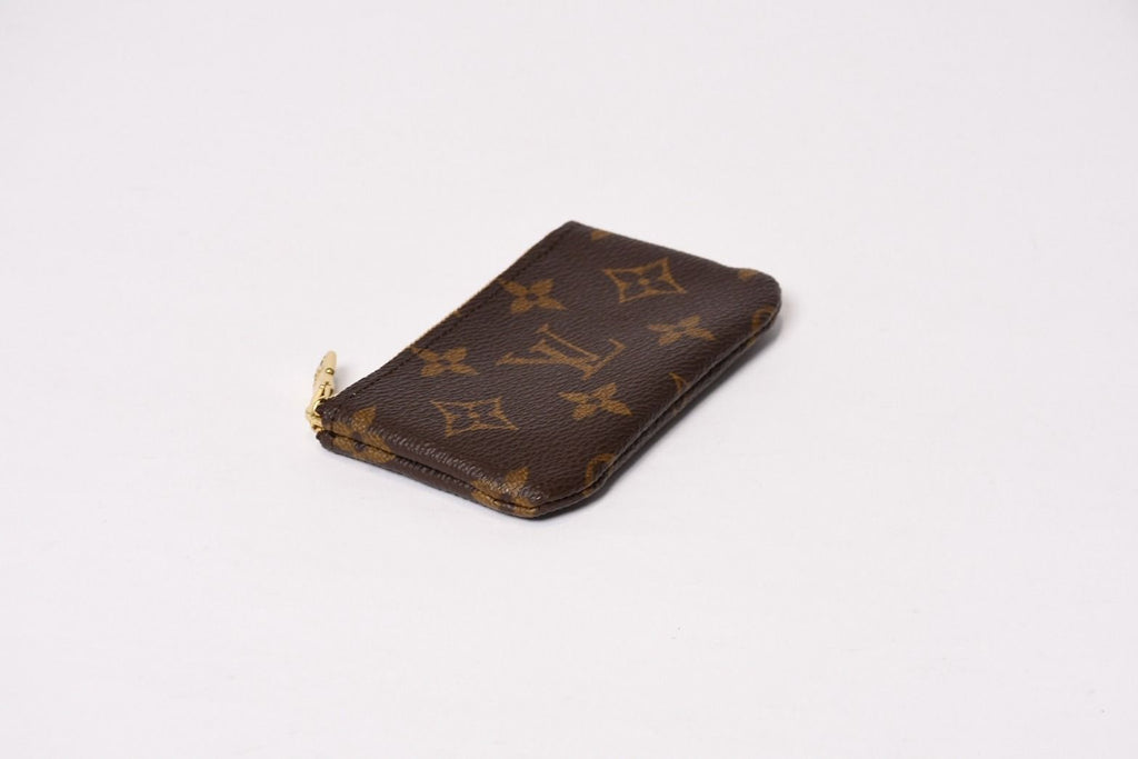 Louis Vuitton Pochette Cles Coin Purse Monogram Brown — view 3