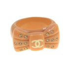 Chanel Ribbon Ring Orange
