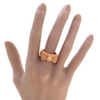 Chanel Ribbon Ring Orange — view 7