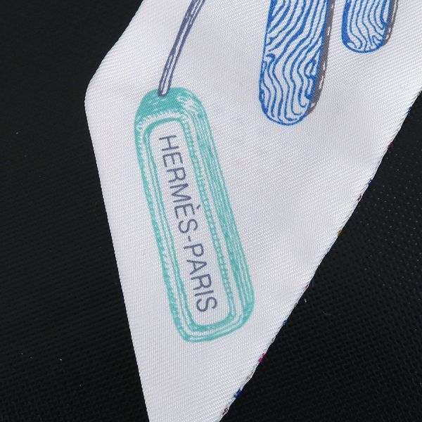 Hermes Twilly Scarf Multicolor — view 4