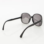 Chanel Polarized Side Chain Motif Sunglasses Eyewear Black — view 4