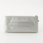 Chanel Cambon Keyboard Robot Charm Clutch Silver — view 3