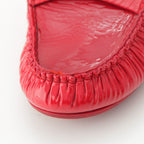 Chanel 18c Patent CC Logo Sandals Red — view 8