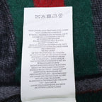 Gucci GG Pattern Sherry Line Wool Fringe Scarf — view 6