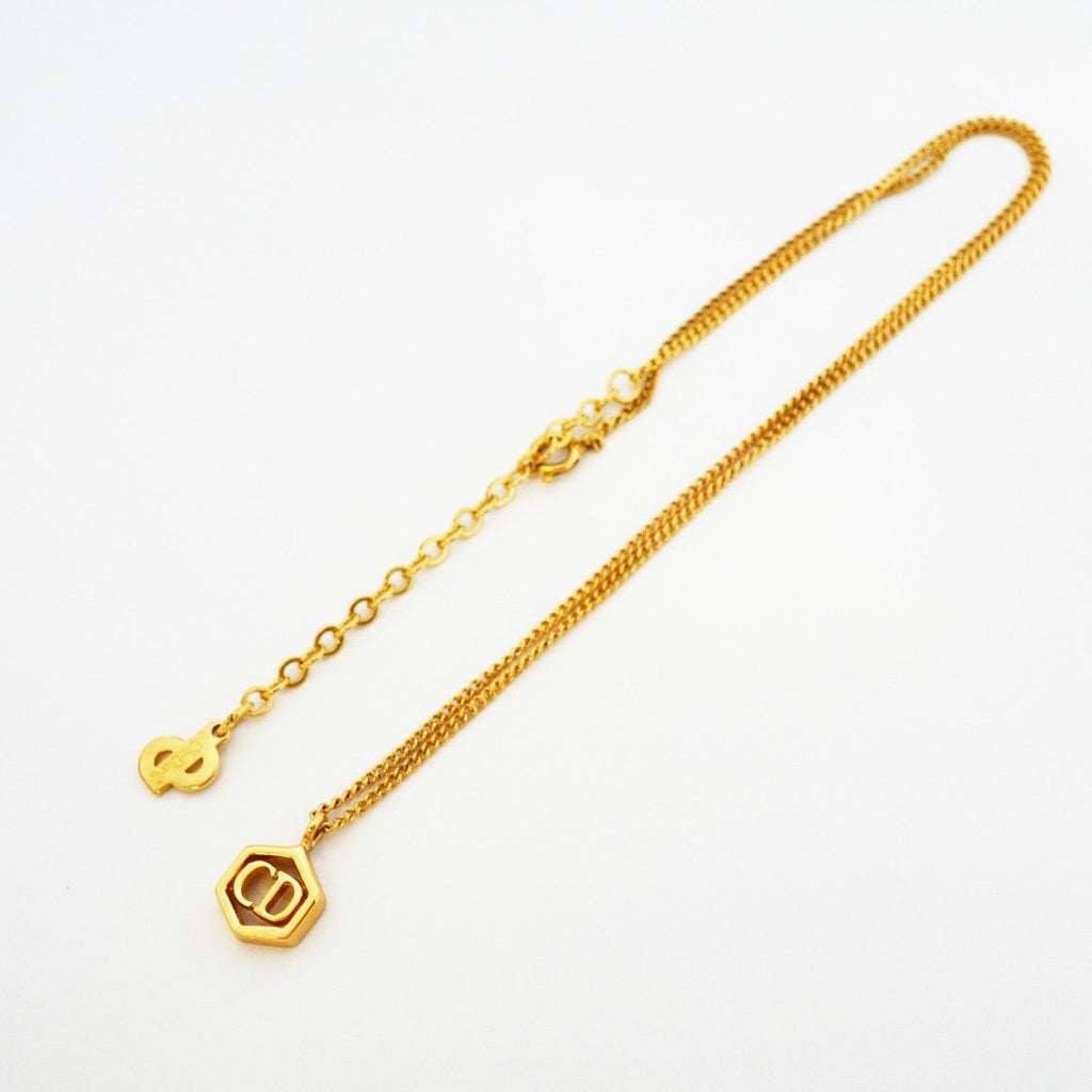 Dior Necklace CD Logo Gold Plated — view 3