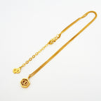 Dior Necklace CD Logo Gold Plated — view 3