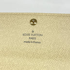 Louis Vuitton Wallet Damier Azur Portefeuille Sarah White — view 4