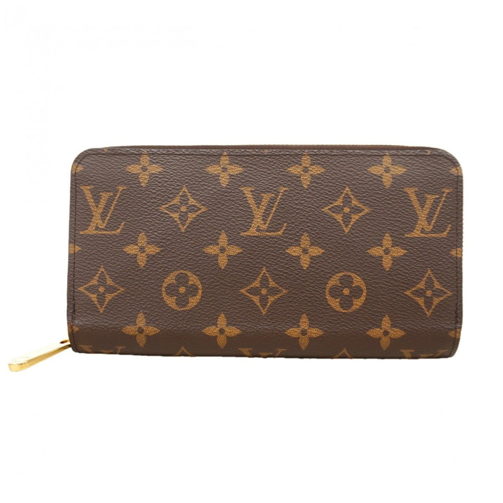 Louis Vuitton Wallet Monogram Zippy Brown Coquelicot