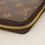 Louis Vuitton Wallet Monogram Zippy Brown Coquelicot — view 5