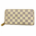 Louis Vuitton Wallet Damier Azur Zippy White