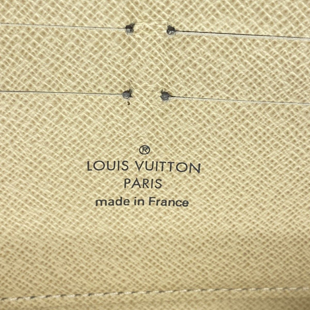Louis Vuitton Wallet Damier Azur Zippy White — view 4