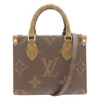 Louis Vuitton On The Go BB Handbag Monogram Reverse