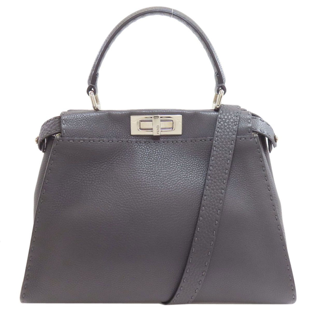 Fendi Peekaboo Selleria 2-Way Handbag Calf