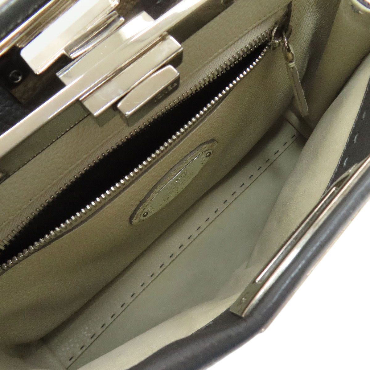 Fendi Peekaboo Selleria 2-Way Handbag Calf — view 5