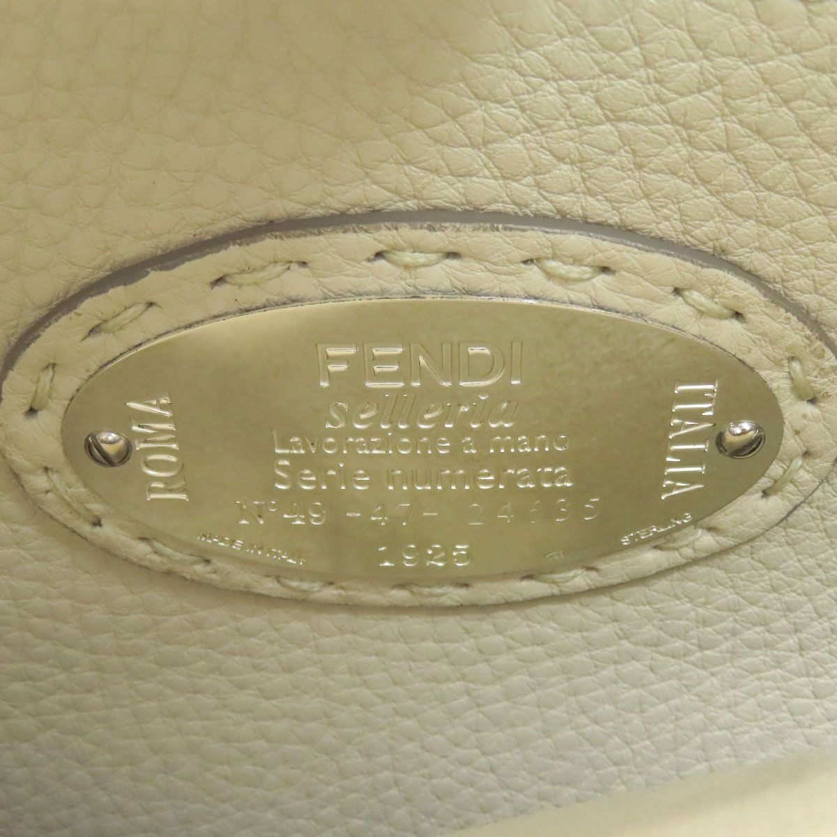Fendi Peekaboo Selleria 2-Way Handbag Calf — view 7