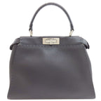 Fendi Peekaboo Selleria 2-Way Handbag Calf — view 2