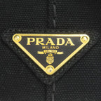 Prada Canapa 2-Way Handbag Canvas — view 9