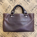 Celine Hand Tote Boogie Leather Brown