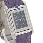 Cartier Tank Basculant Watch SS Leather — view 5