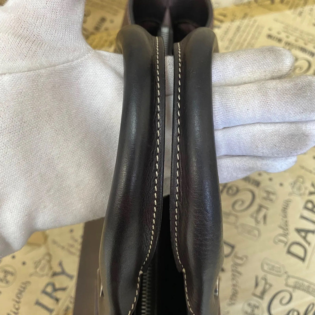 Celine Hand Tote Boogie Leather Brown — view 3