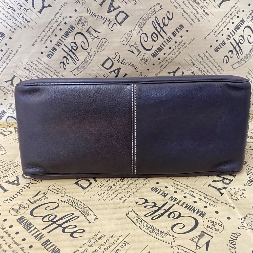 Celine Hand Tote Boogie Leather Brown — view 5
