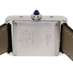 Cartier Tank Must SM Watch SS Leather — view 7