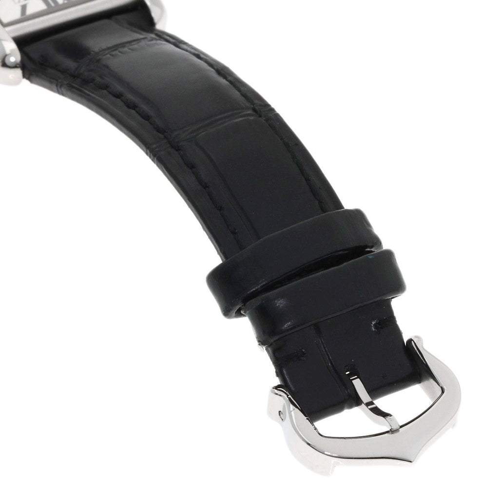 Cartier Tank Must SM Watch SS Leather — view 9